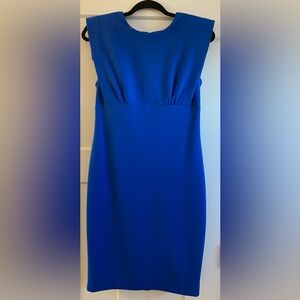 Calvin Klein Blue Sheath Dress for Cocktail Events